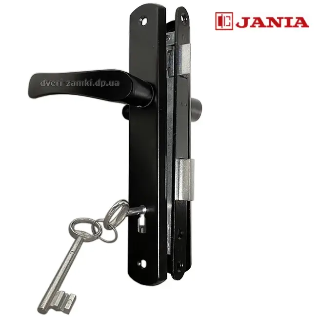 

Замок на калитку Jania Z076 90/22 с черными ручками