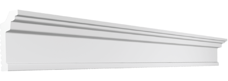 

Потолочный плинтус гладкий для натяжного потолка Glanzepol GPX1, 35х20 мм, Белый