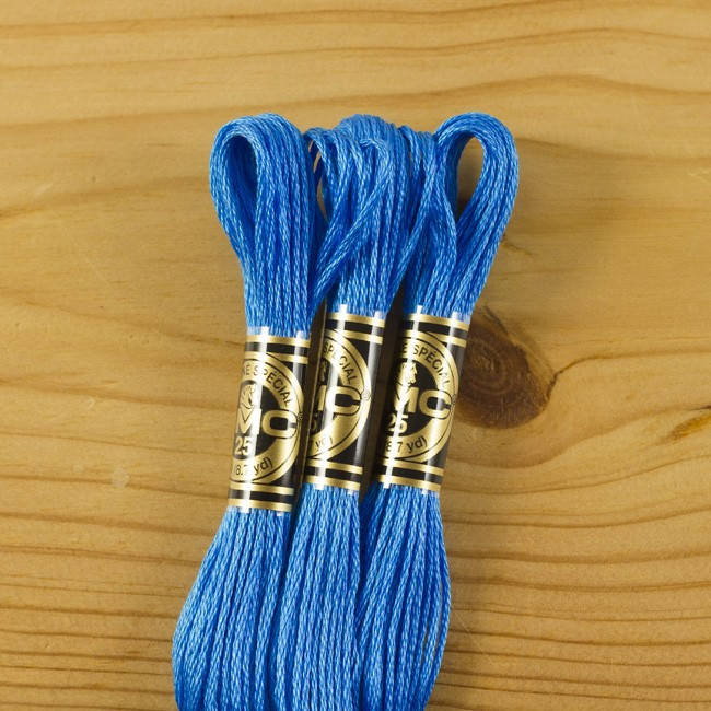 

Нитки мулине DMC 3843 (Франция)