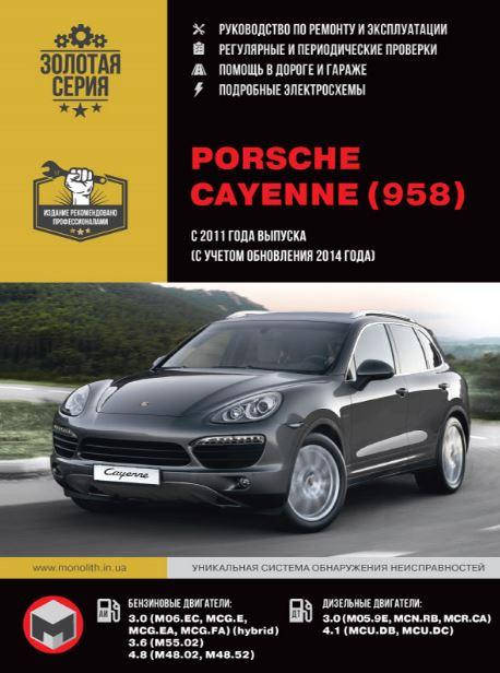 

Книга Porsche Cayenne 958 с 2011 Эксплуатация, техобслуживание, ремонт