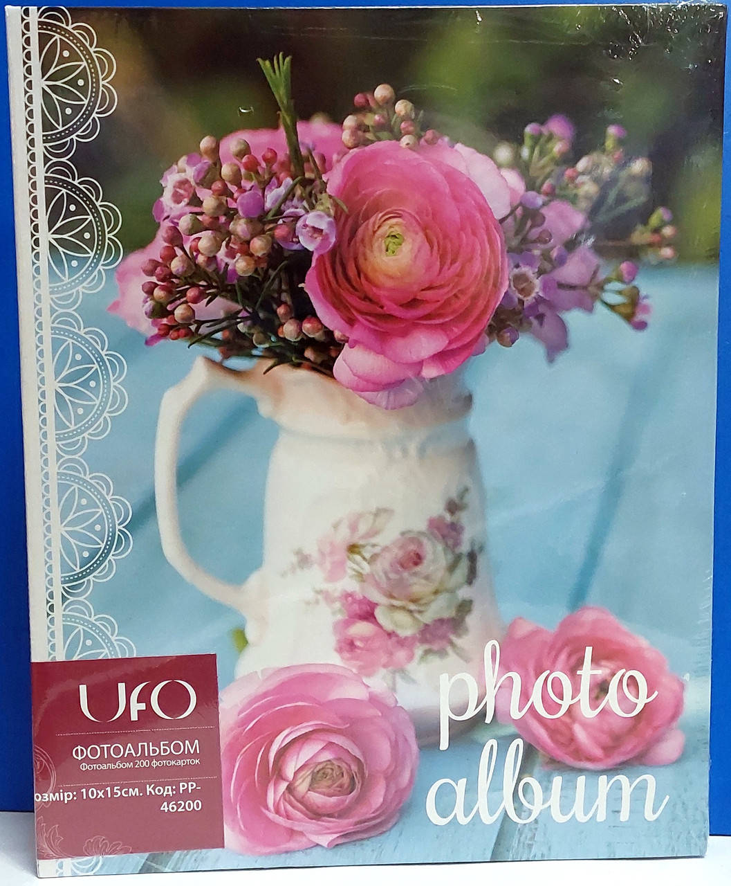 

Фотоальбом UFO 10x15x200 PP-46200 08, Разные цвета