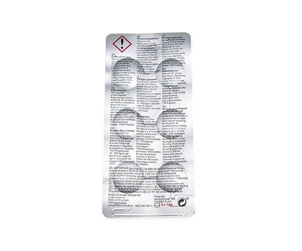 

Таблетки для очистки кофемашин Philips / Saeco от кофейного жира - CA6704 6шт