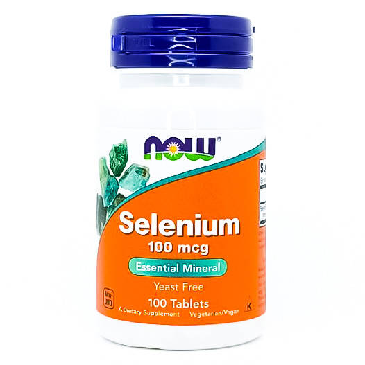 

Селен NOW Foods Selenium 100 мкг 100 таб.