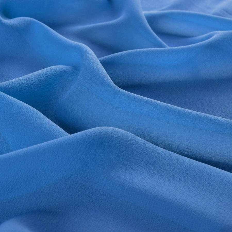 

Ткань креп шифон голубой