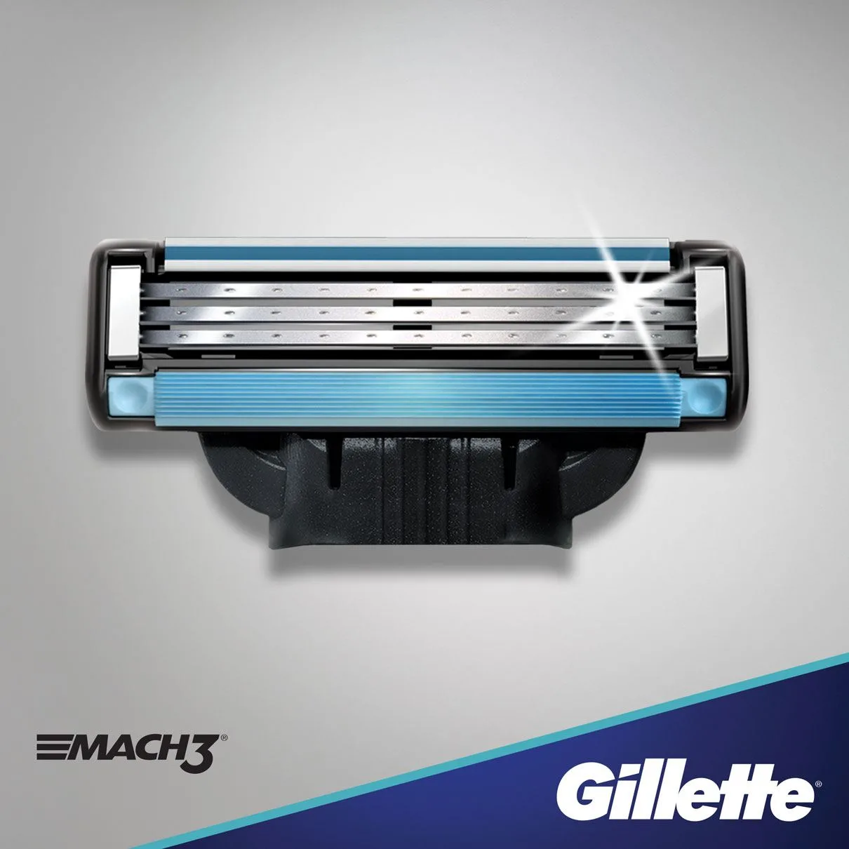

Сменные кассеты для бритья Gillette Mach3 1 шт без упаковки