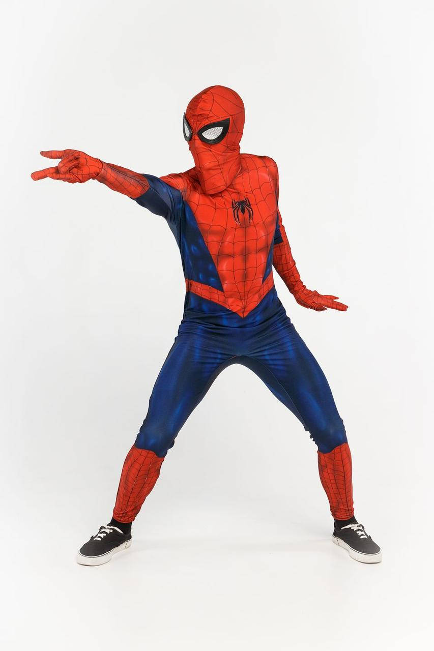

Человек паук «Spider-Man» карнавальный костюм для аниматоров