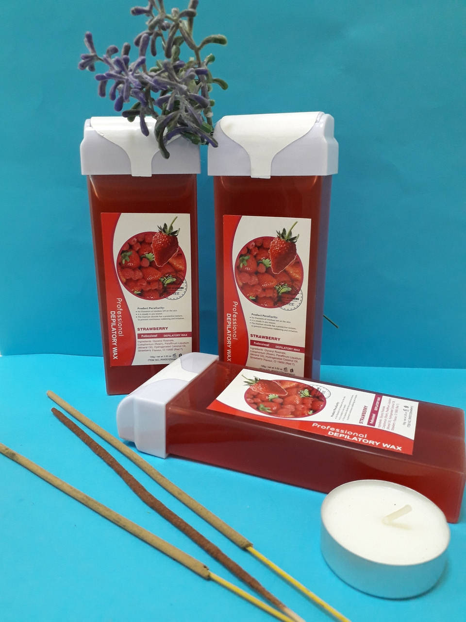 

Воск кассетный Клубника 100 г