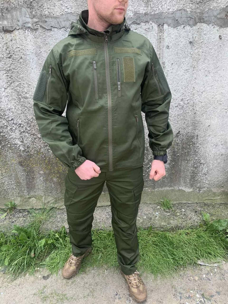 

Военная форма олива ЗСУ с капюшоном