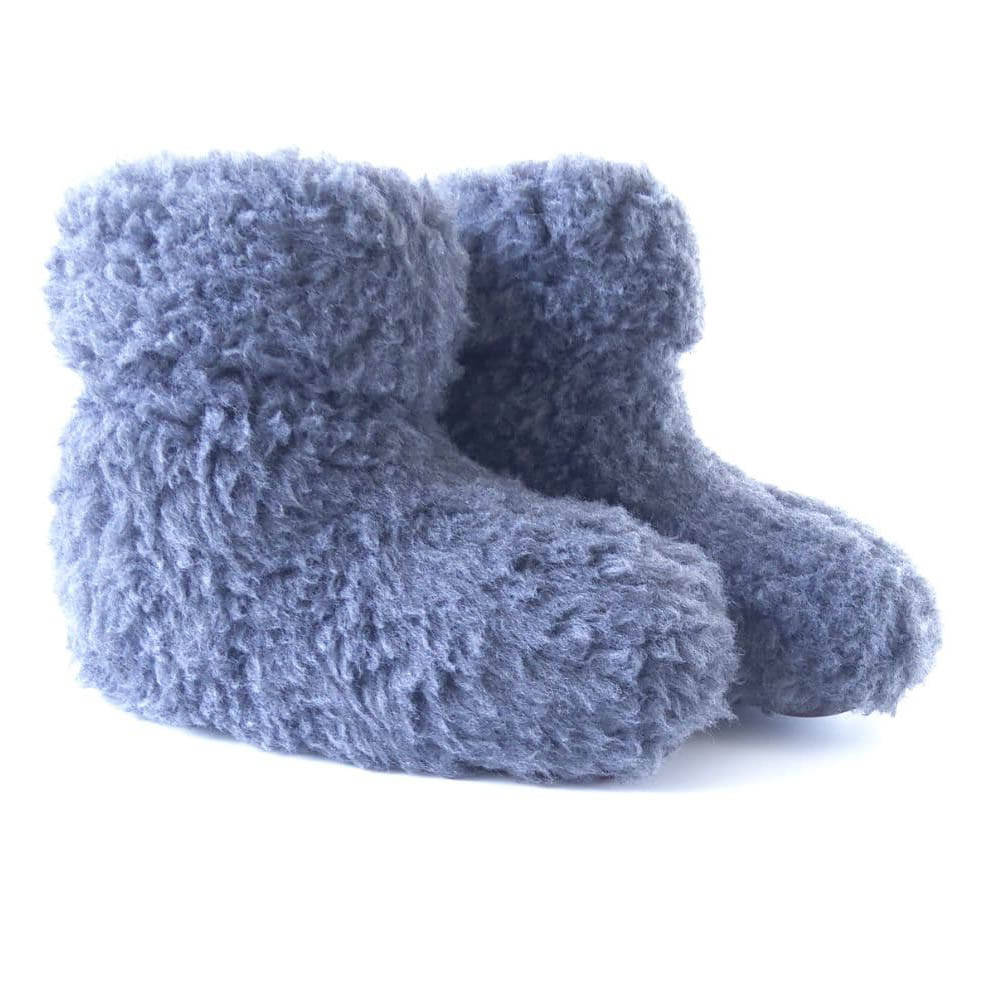 

Чуни тапочки с овечей шерсти женские серые, Серый