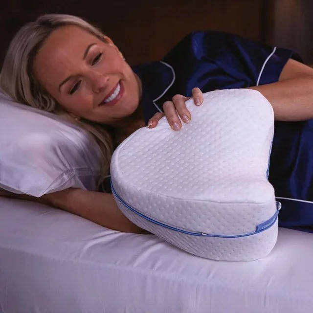 

Ортопедическая подушка для ног и головы Contour Leg Pillow, Белый