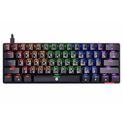 

Клавиатура Ergo KB-930 Mini Blue Switch USB Black (KB-930), Черный