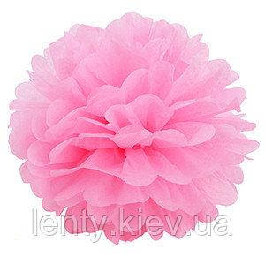 

Помпоны Бумажные 30см-розовый