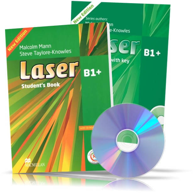 

Laser B1 + , Student's book + Workbook + CD / Учебник + Тетрадь английского языка