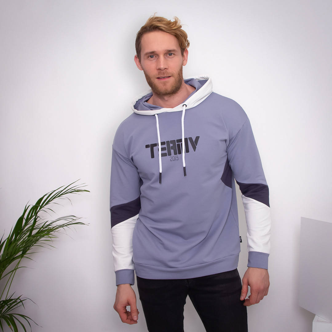 

Мужской худи Teamv Hurricane 2 Серый L