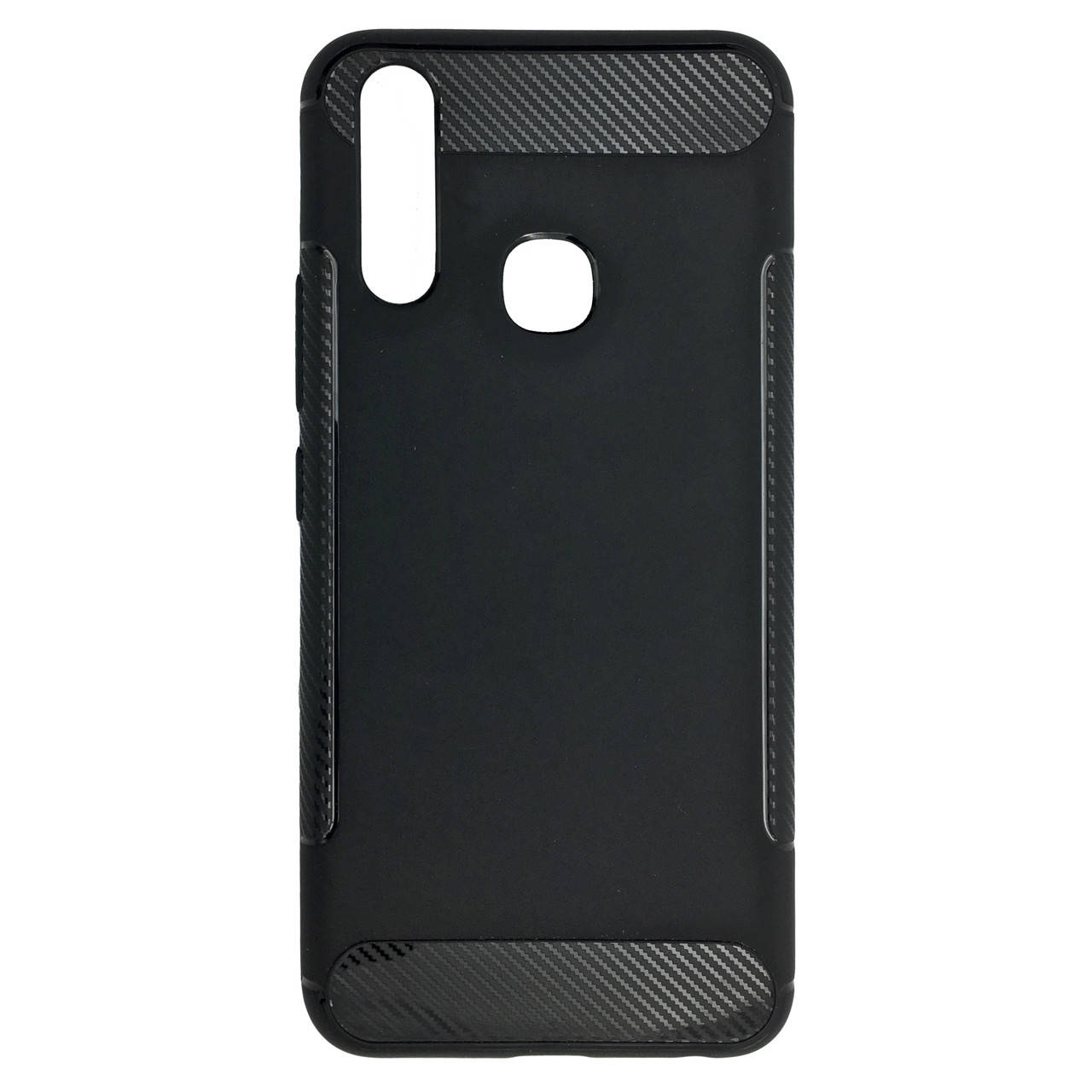 

Чехол-накладка DK Silicone Carbon Soft Edge для Vivo Y15 / Y17 (black), Черный