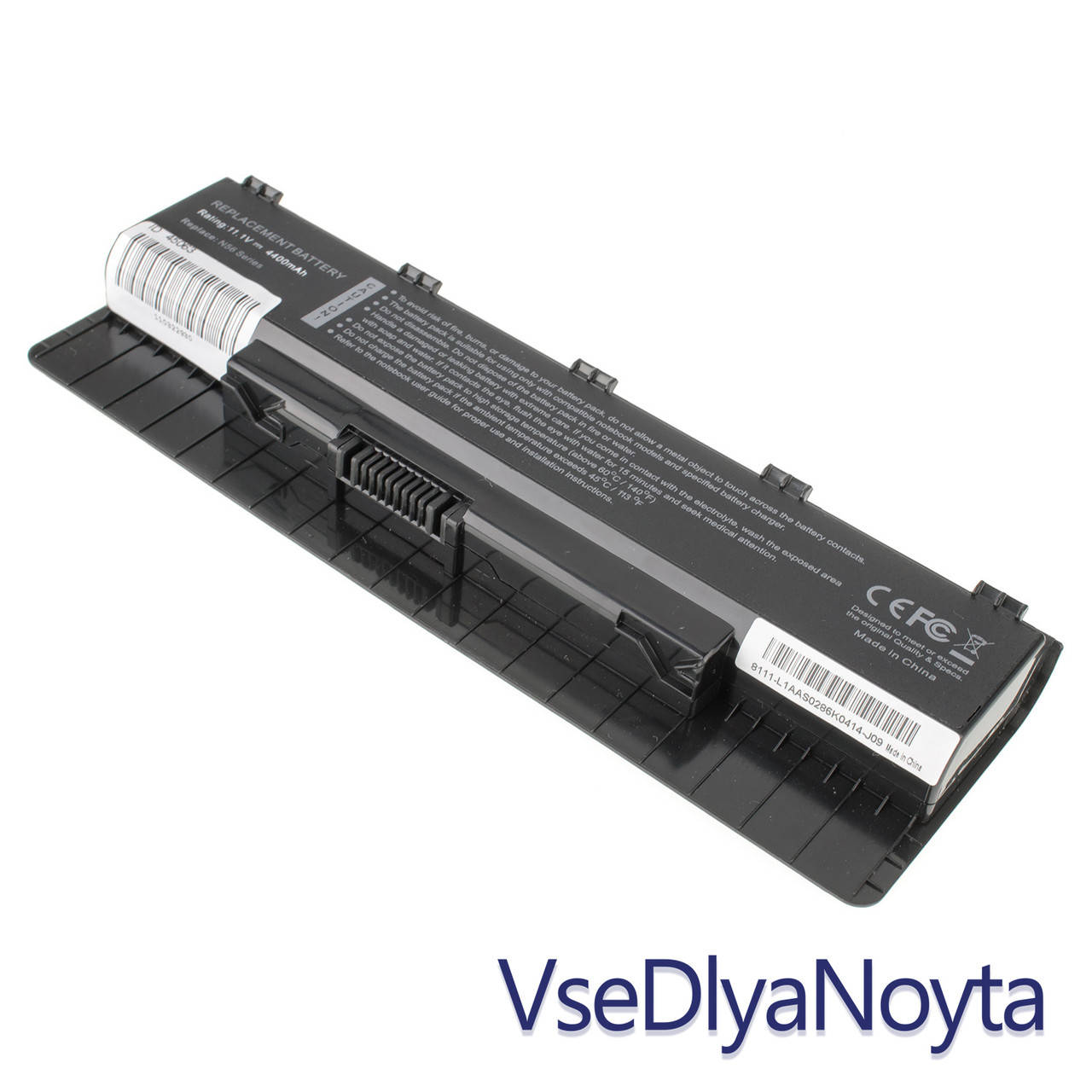 

Батарея для ноутбука Asus A32-N56 (N46, N56, N76 series) 10.8V 4400mAh Black
