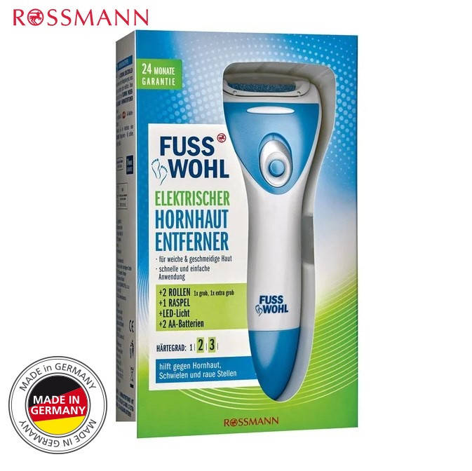 

Электрическая пилка для пяток Fuss Wohl Ray-211A, Германия