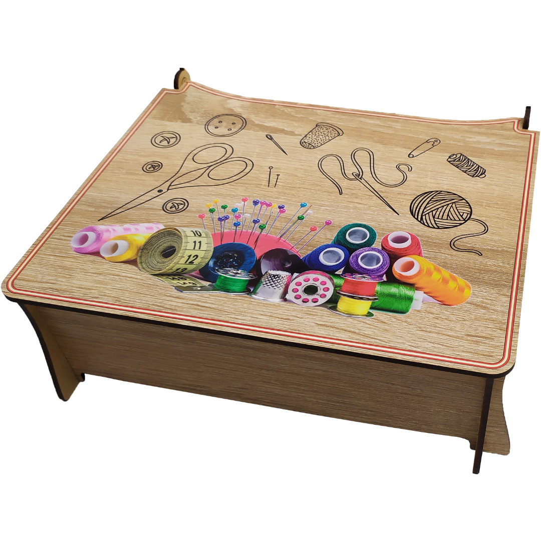 

Швейный органайзер с принтом