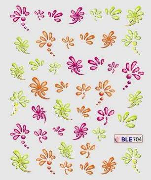 

Водная наклейка серии ЦВЕТЫ, Белый