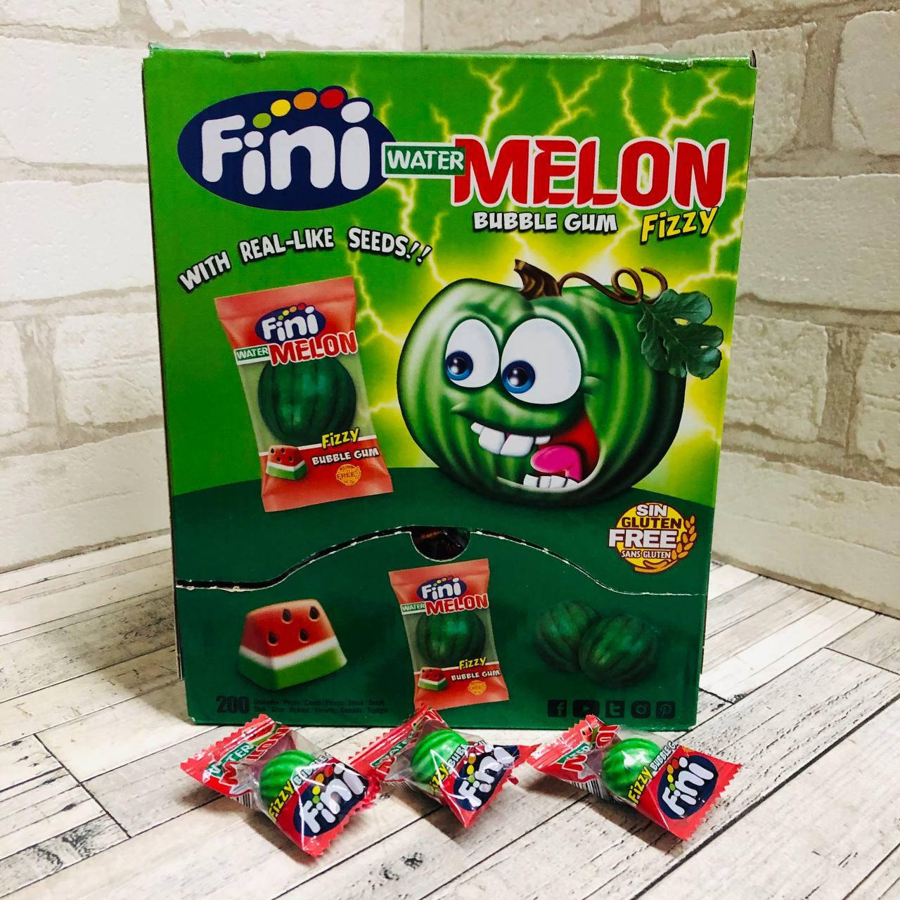 

Жевательная резинка ТМ ФИНИ (Fini) БЛОК Melon АРБУЗ 200 шт