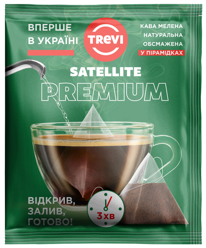 

Кофе в пирамидках Trevi Premium 10 г