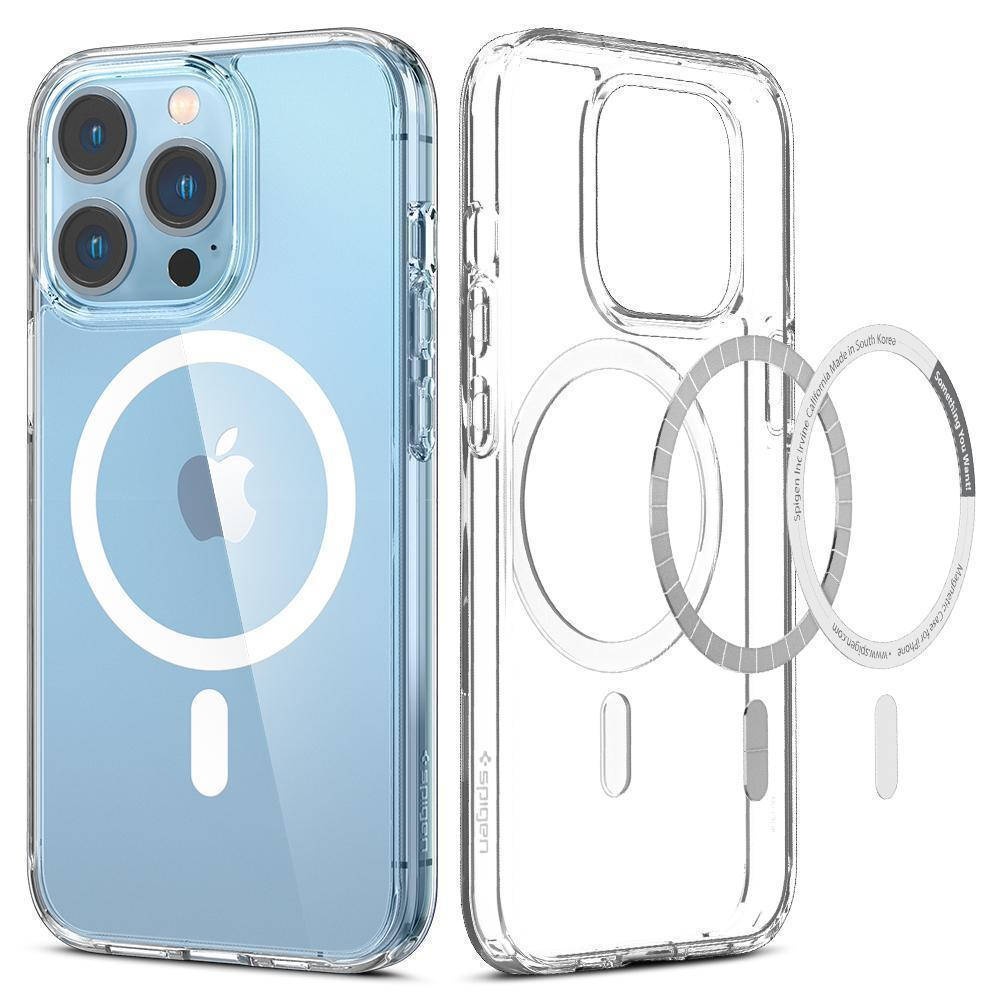 

Чехол Spigen Ultra Hybrid Mag для iPhone 13 Pro White (ACS03267), Белый