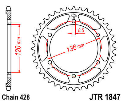 

Задняя звезда JT JTR1847.48