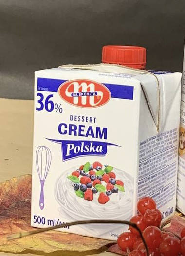 

Сливки Cream Mlekovita 36 % 500мл