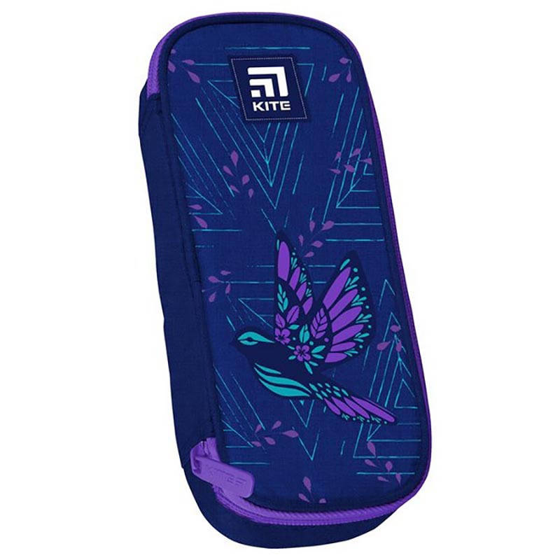 

Пенал Kite Education Beautiful bird K21-662-6, Фиолетовый