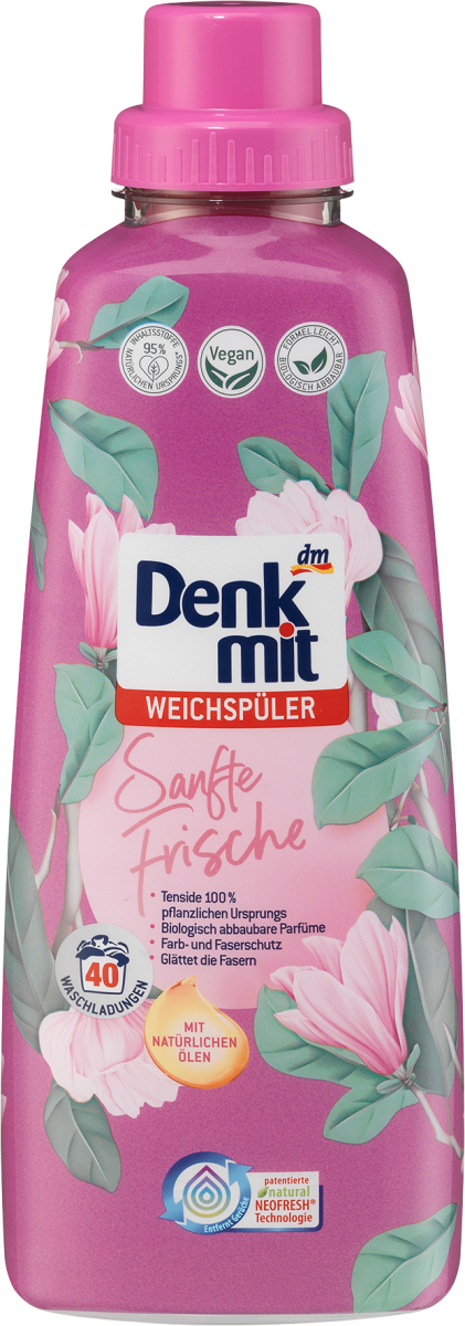 

Кондиционер ополаскиватель для белья Denkmit Sanfte Frische, 1 L