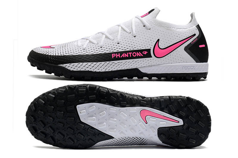 

Сороконожки Nike Phantom GT Elite TF белые футбольные многошиповки найк фантом про, Белый
