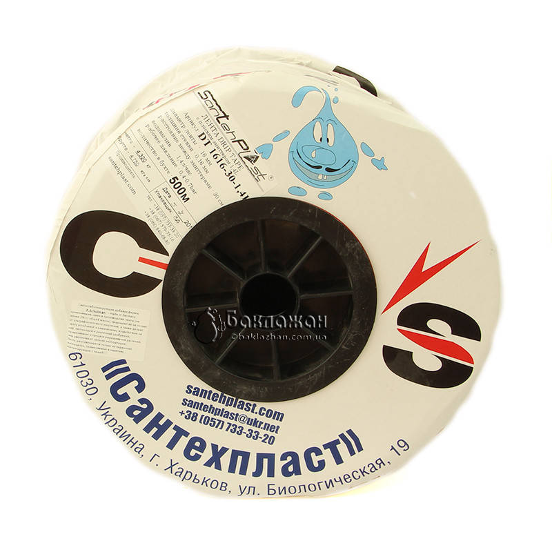 

Капельная лента 6*30*1000м 1.4л/ч для полива КОС эмиттер