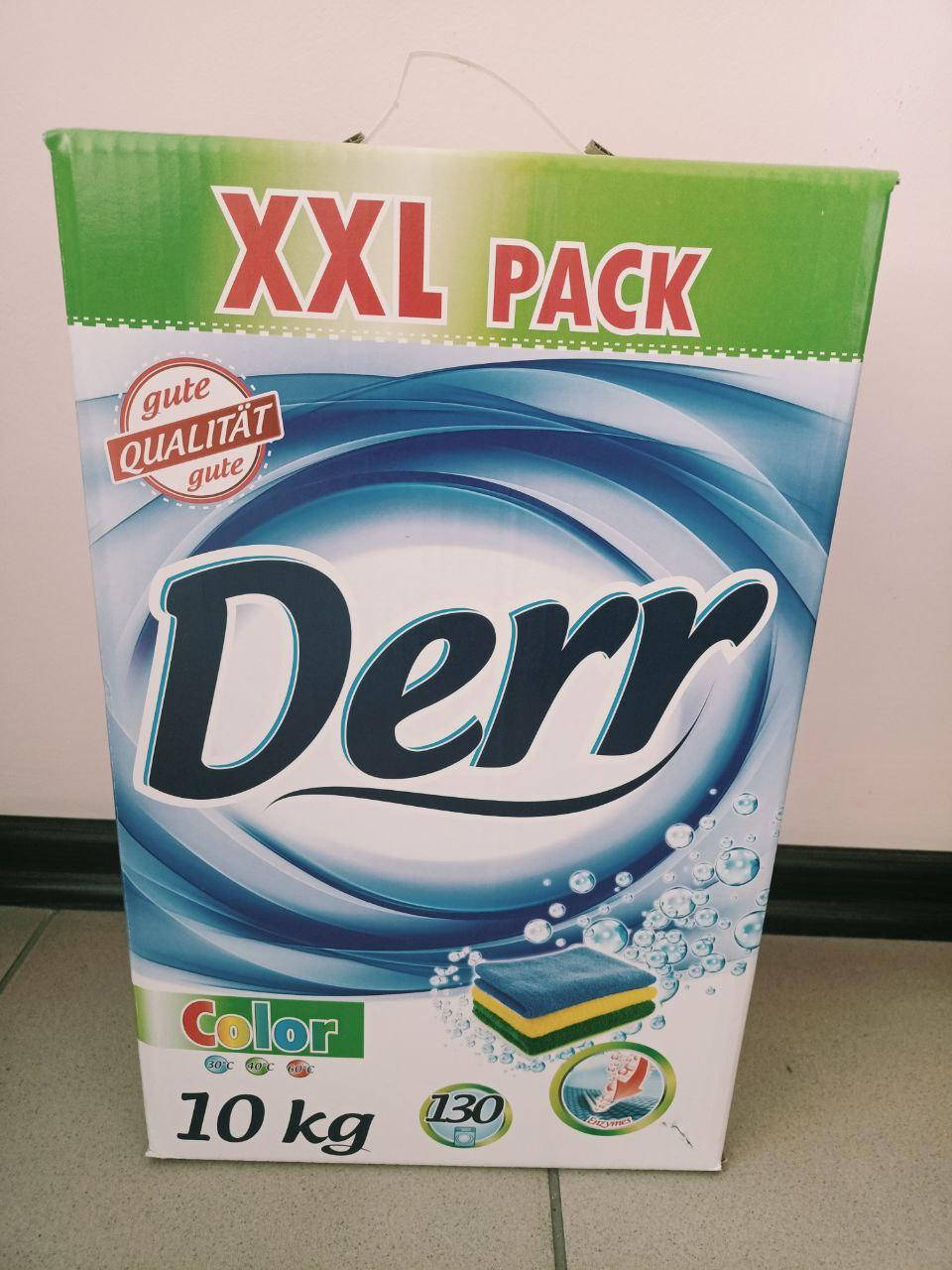 

Стиральный порошок Derr Color XXL pack, 10 кг