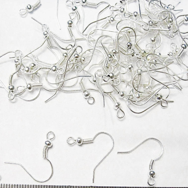 

Швензы с шариком под серебро (10 грамм примерно 20 пар)