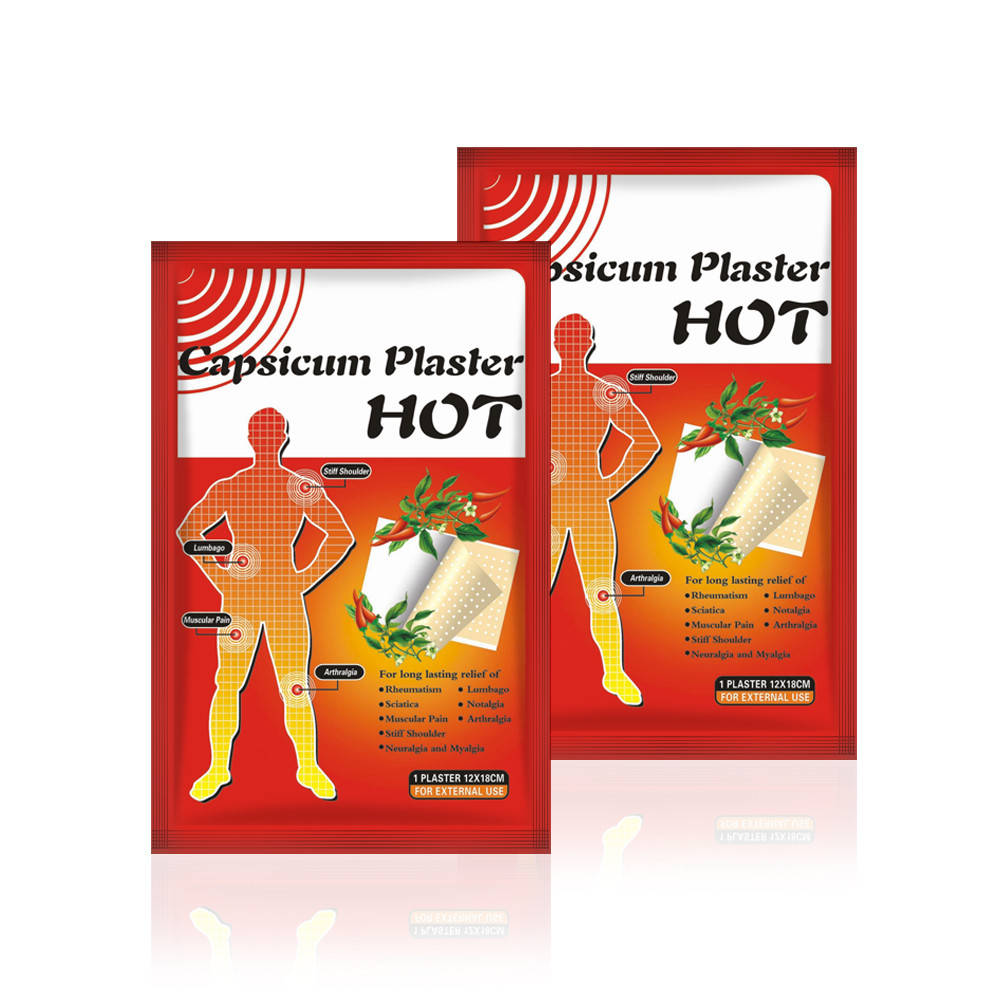 

Перцовый пластырь от боли в спине Hot Capsicum Plaster (1шт.)