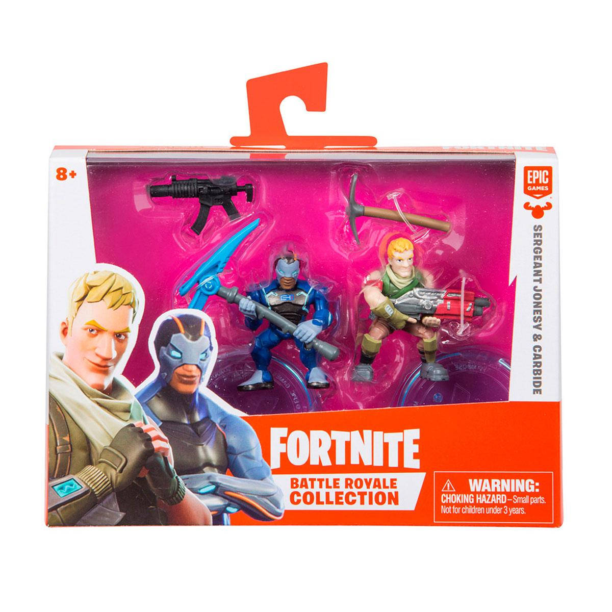 

FORTNITE Оригинал – Карбид и Сержант Джоунси. Лицензионная игровая фигурка