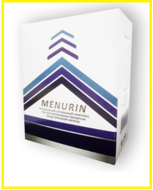 

Menurin - Комплекс от простатита (Менурин), препарат для мужчин
