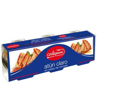 

Тунец в томатном соусе ARLEQUIN 3*77г ж/б