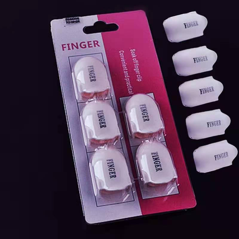 

Зажимы FINGER для снятия гель лака , 5 шт