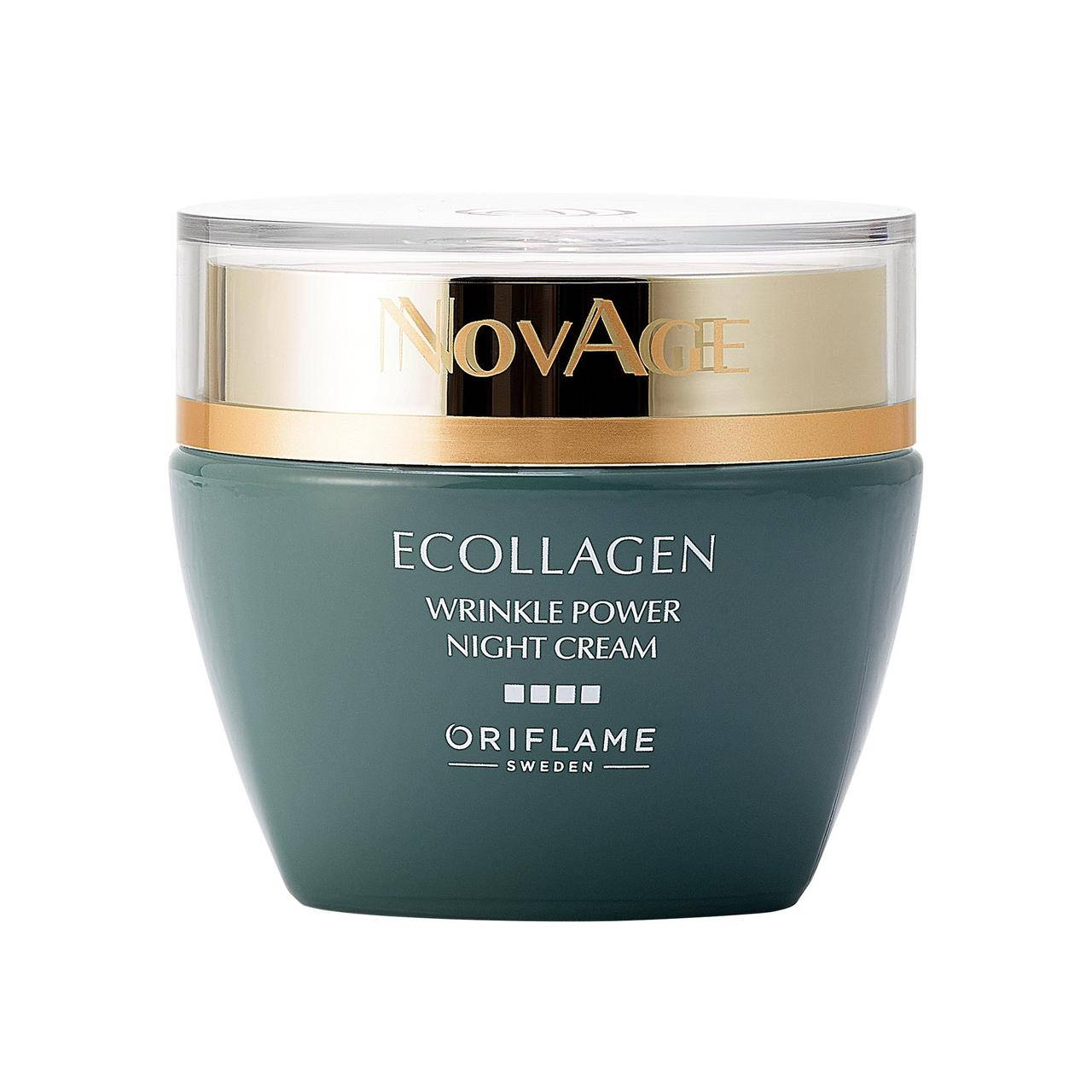 

Ночной крем против морщин NovAge Ecollagen Wrinkle Power