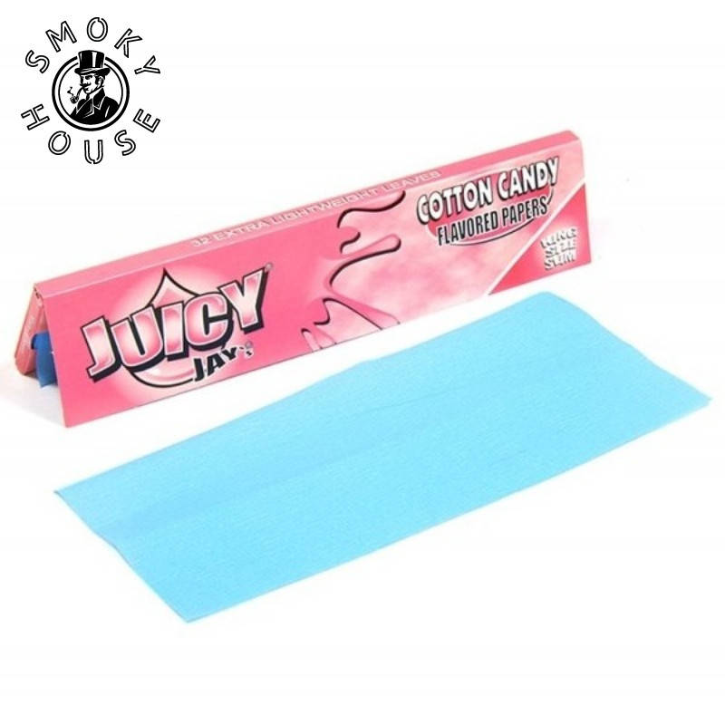 

Бумага для самокруток Juicy Jays 110мм - Cotton Candy(сахарная вата)
