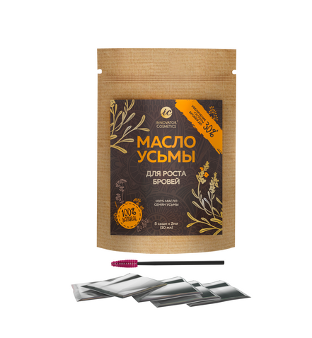 

Innovator Cosmetics Масло усьмы для роста бровей в саше, 5 х 2 мл (SC-00024)