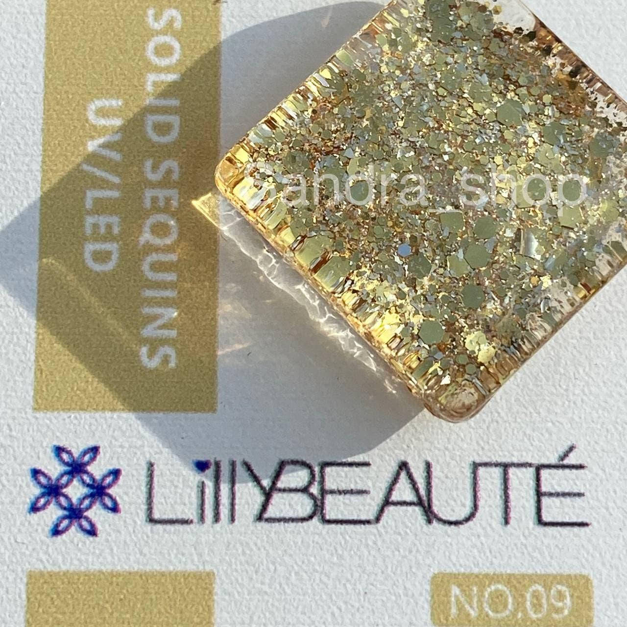 

Glitter Gel (Глиттер гель) Lilly Beaute №09 5g
