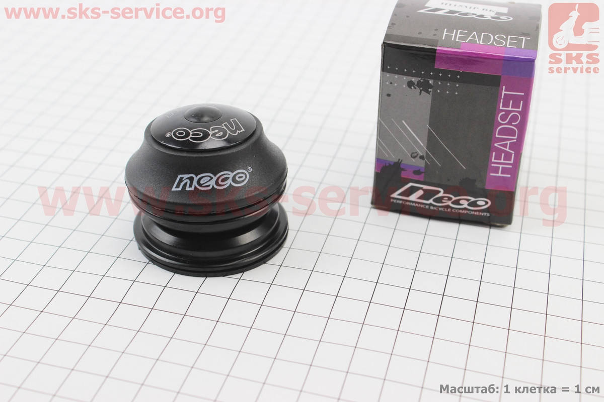 

Рулевые чашки 1-1/8" (44/28,6x44/30) безрезьбовой вилки, полуинтегрированные, высокая, черный H115MP (406069)