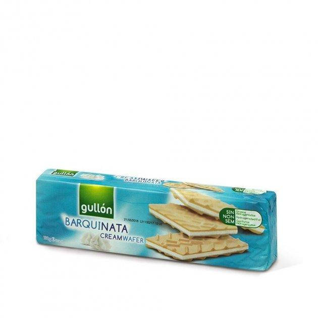 

Вафлі з вершковим кремом Gullon Barquinata 150г