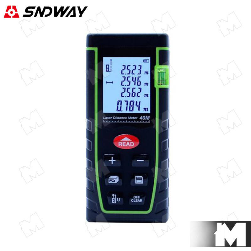 

Лазерная рулетка (Дальномер) SNDWAY SW-T40