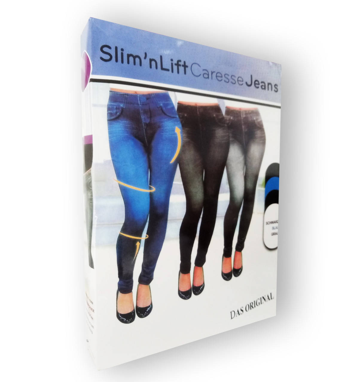 

Slim` N Lift - Джеггинсы-капри Caresse Jeans (синие) "XXL"