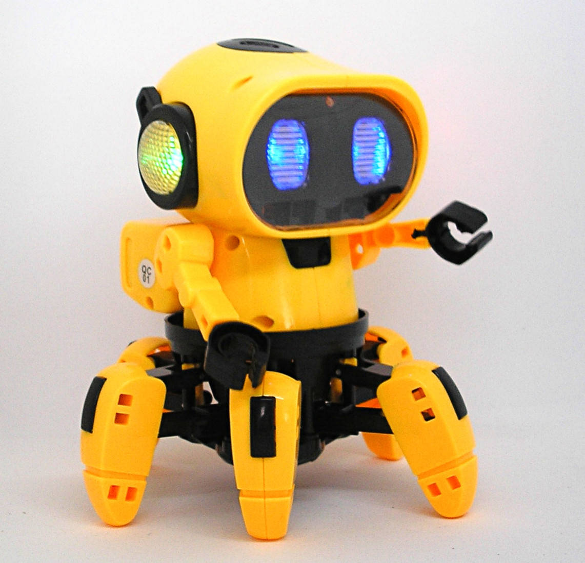 

Робот танцующий интерактивная игрушка музыкальный светящийся BOT ROBOT цвет белый