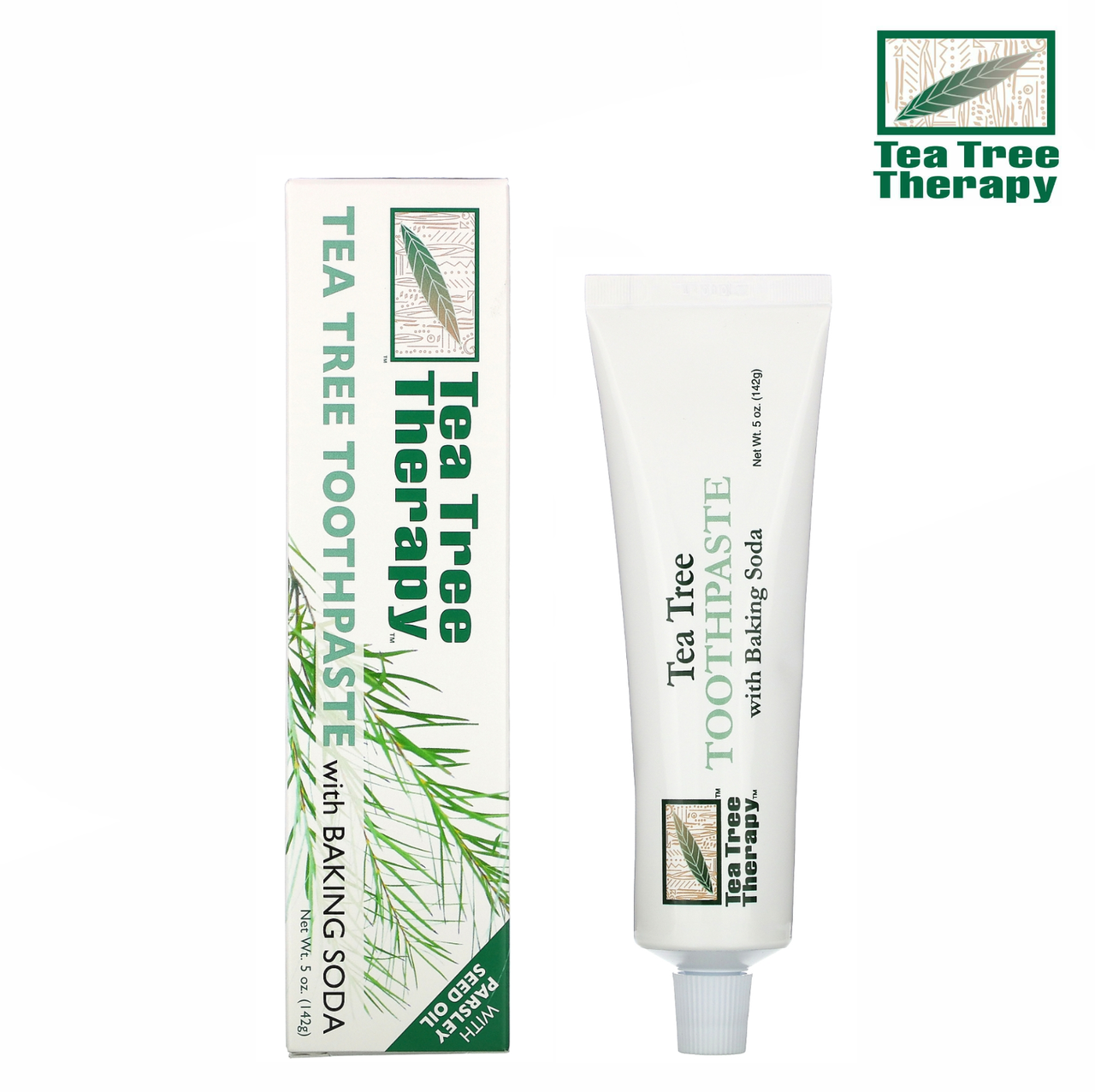 

Зубная пастаTea Tree Therapy с экстрактом чайного дерева и пищевой содой 142 г