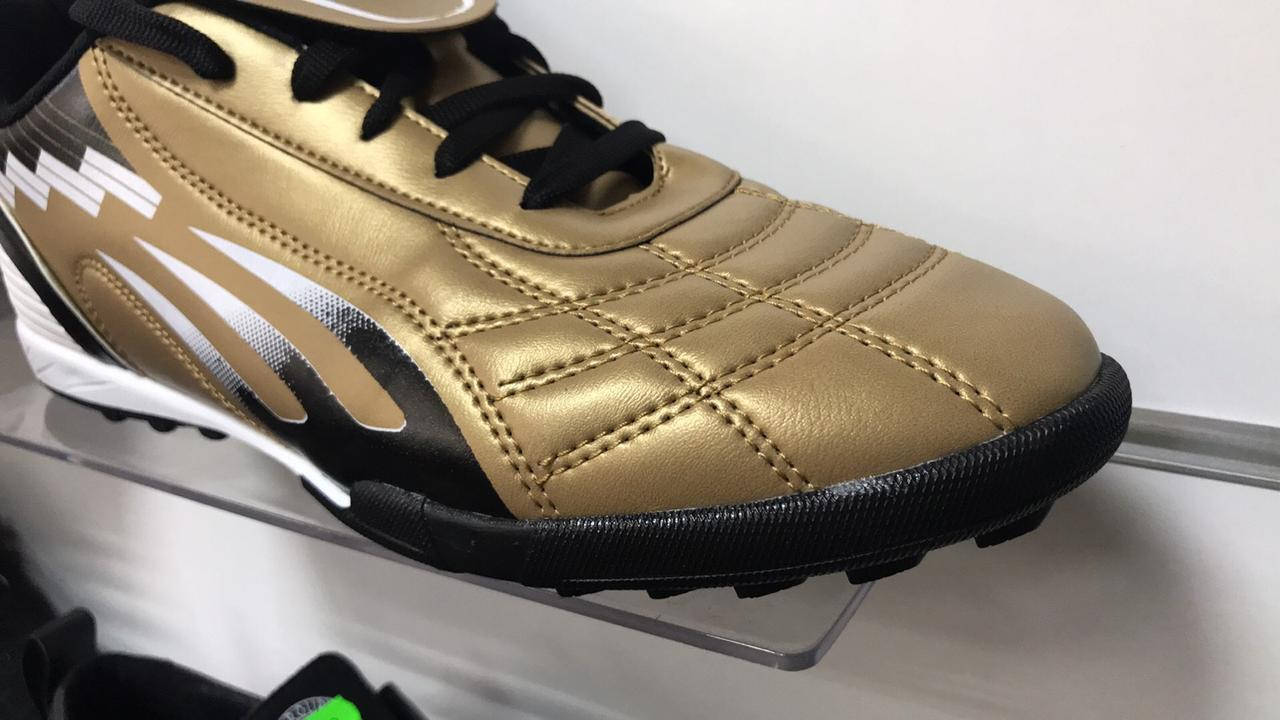 

Мужские сороконожки футбольные Walked, Золотистый